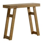 Table Console en Bois Massif Lawas Alaterre Furniture - Table d'entrée de Style Ferme Moderne de 36 Pouces