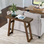 Table Console en Bois Massif Lawas Alaterre Furniture - Table d'entrée de Style Ferme Moderne de 36 Pouces