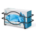 Stock Your Home Single Metal Gloves/Tissue Box Dispenser, Black