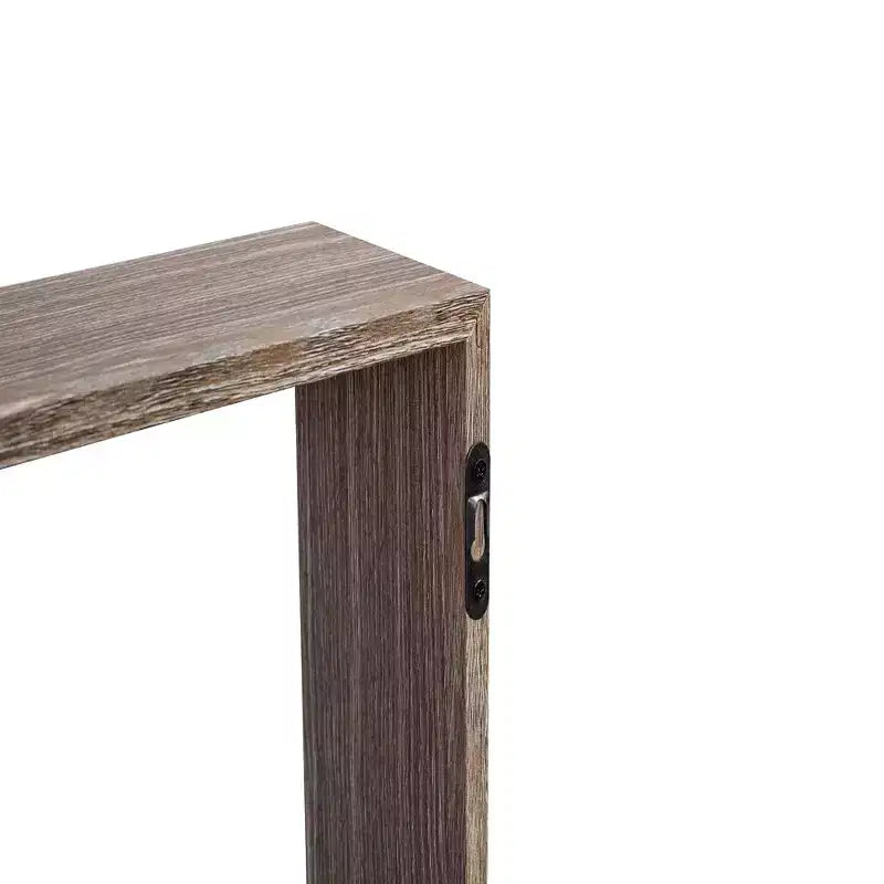 Étagère flottante en érable de 17,7 po, support mural invisible, parfaite pour la décoration de salle de bain/chambre/cuisine ou pour exposer des livres/plantes, facile à installer.