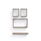 Étagère flottante en érable de 17,7 po, support mural invisible, parfaite pour la décoration de salle de bain/chambre/cuisine ou pour exposer des livres/plantes, facile à installer.