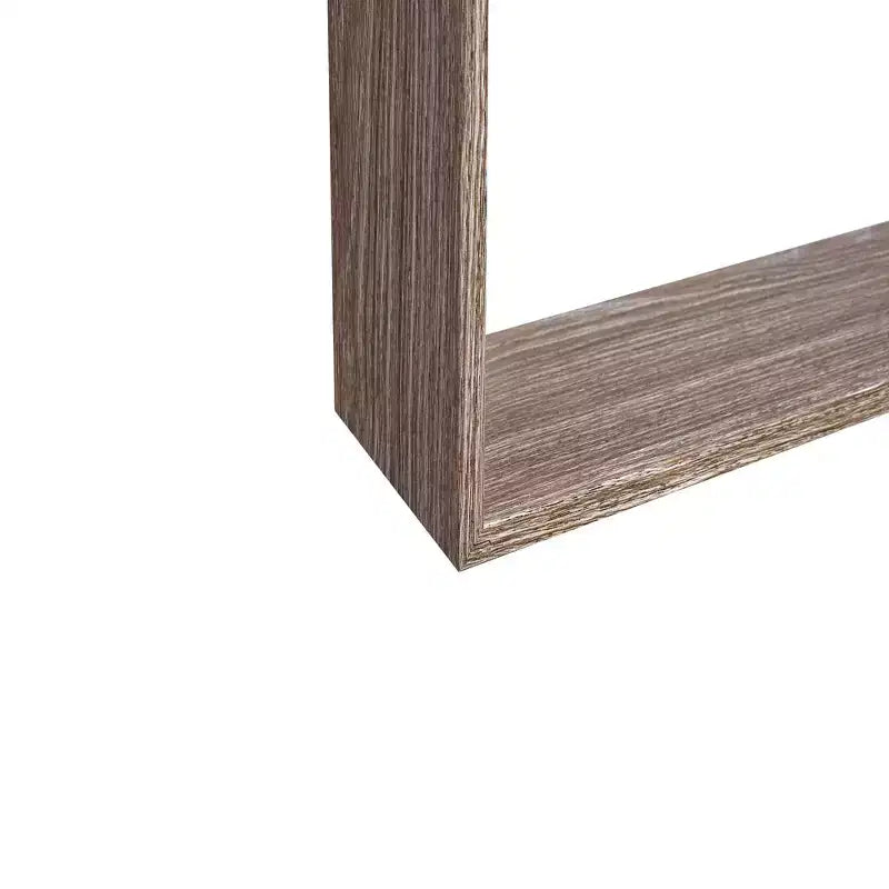 Étagère flottante en érable de 17,7 po, support mural invisible, parfaite pour la décoration de salle de bain/chambre/cuisine ou pour exposer des livres/plantes, facile à installer.