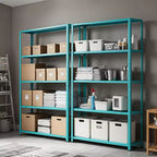 Étagère de rangement à 5 niveaux, étagères métalliques pour le stockage, étagères de garage réglables, support de rangement robuste, étagère de garde-manger, étagère de cuisine