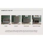 Commode 3 tiroirs Child Craft Surrey Hill pour chambre d'enfant, kit anti-basculement inclus, finition non toxique et sans danger pour bébé
