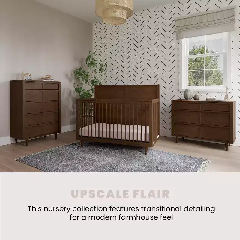 Commode 3 tiroirs Child Craft Surrey Hill pour chambre d'enfant, kit anti-basculement inclus, finition non toxique et sans danger pour bébé
