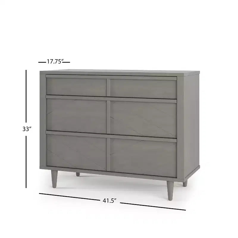 Commode 3 tiroirs Child Craft Surrey Hill pour chambre d'enfant, kit anti-basculement inclus, finition non toxique et sans danger pour bébé