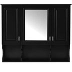 CASAINC Armoire de toilette murale 35 x 28 avec étagères ouvertes, meuble de rangement moderne pour salle de bain