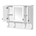 CASAINC Armoire de toilette murale 35 x 28 avec étagères ouvertes, meuble de rangement moderne pour salle de bain