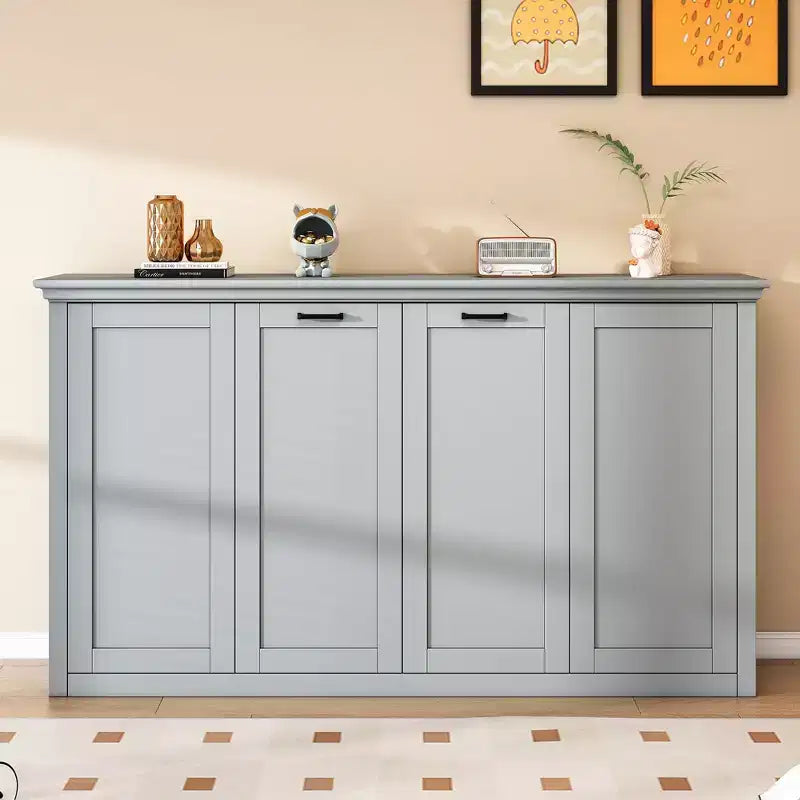 Lit escamotable double Clihome, se replie dans une armoire