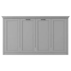 Lit escamotable double Clihome, se replie dans une armoire