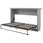Lit escamotable double Clihome, se replie dans une armoire