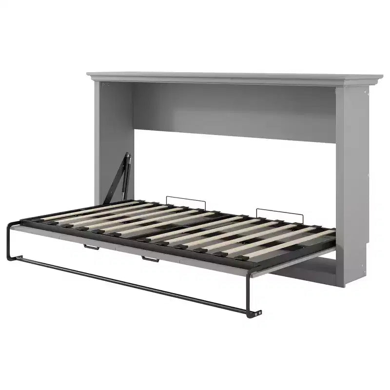 Lit escamotable double Clihome, se replie dans une armoire