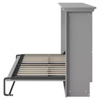 Lit escamotable double Clihome, se replie dans une armoire