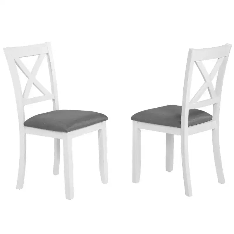 sumyeg Ensemble de salle à manger 6 pièces avec banc et 4 chaises pour cuisine ou salle à manger