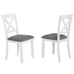 sumyeg Ensemble de salle à manger 6 pièces avec banc et 4 chaises pour cuisine ou salle à manger