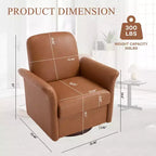 TUYOHW Fauteuil d'appoint pivotant moderne avec base en bois, fauteuil lounge avec accoudoirs courbés, fauteuil simple pour salon, chambre à coucher