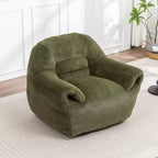 YOSIMFUR Fauteuil poire, Canapé poire confortable avec support dorsal, Fauteuil poire en fausse fourrure pour adultes et enfants, Canapé de sol rembourré