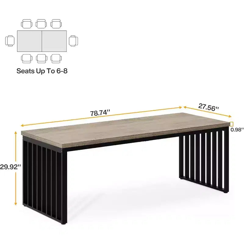 Bureau deux personnes, Long bureau de direction, Bureau d'ordinateur double