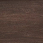 VIYET 63 Vitrine en verre à 4 niveaux, armoire en MDF marron + verre trempé (portes relevables pour objets de collection/jouets/livres)