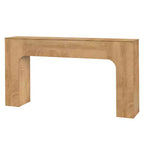 47/63 dans la console de table de ferme, Table d'entrée étroite en bois derrière le canapé, Meuble de couloir rustique mince pour les salons, les foyers et les appartements