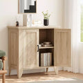 Rattan sideboard. storage cabinet with 2 rattan doors and hard wood legs. wooden kitchen cabinet with worktop