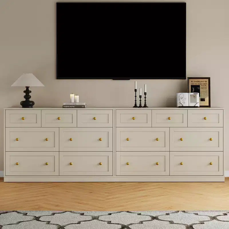 Commode à 7 tiroirs pour chambre à coucher