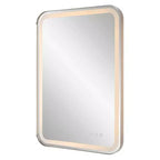 Miroir Mural LED Uttermost Crofton Nickel Poli 22 1/4 x 32 1/4