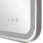 Miroir Mural LED Uttermost Crofton Nickel Poli 22 1/4 x 32 1/4