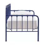 Lit de repos Yorkshire avec lit gigogne relevable – Bleu marine – iNSPIRE Q