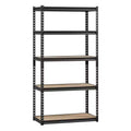 Storage Shelves, 2000 Lbs, 5 Tier Garage Storage Shelving, 16 D X 32 W X 62.8 H Adjustable Metal Shelves for Garage Shelves Utility Rack Shelf