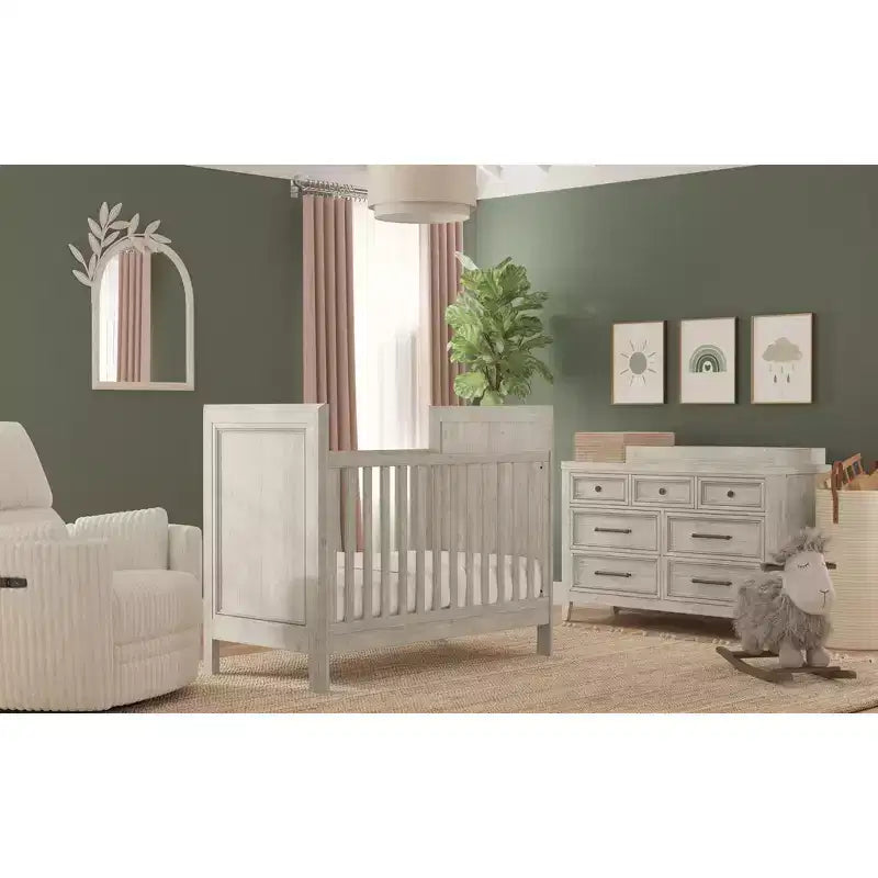 Lit de bébé classique Carlson | Westwood Baby – Lin délavé