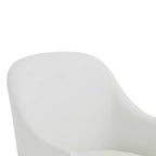 Christopher Knight Home Dorian Ensemble de 5 chaises de salle à manger industrielles rembourrées avec table de salle à manger ronde à pied central