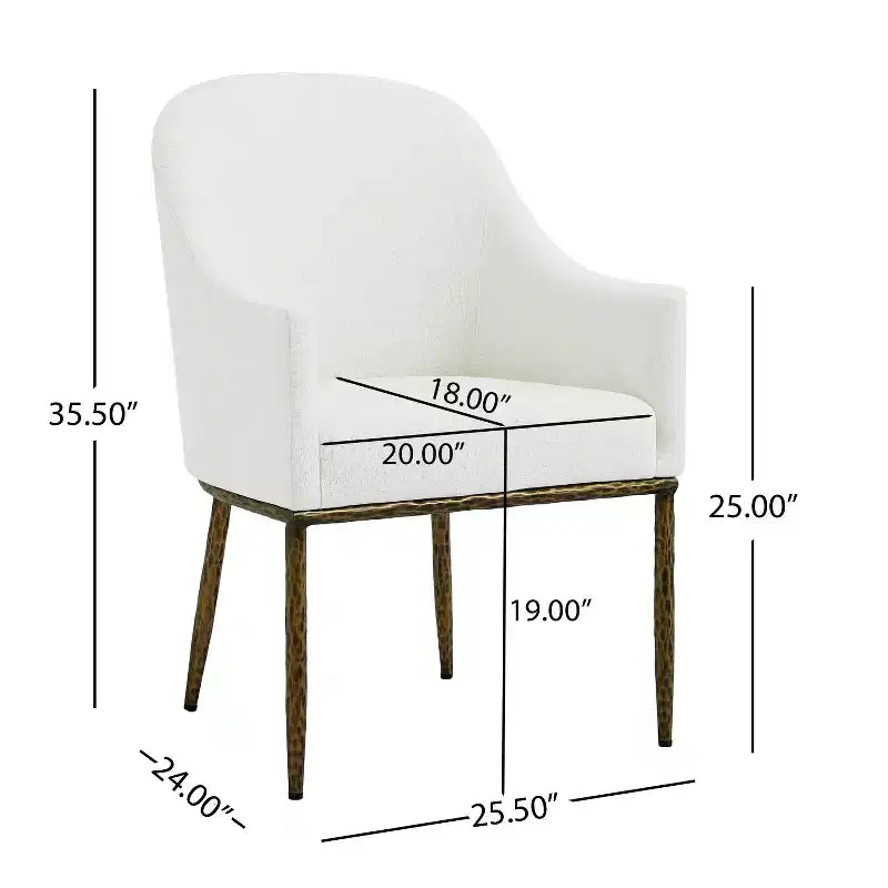 Christopher Knight Home Dorian Ensemble de 5 chaises de salle à manger industrielles rembourrées avec table de salle à manger ronde à pied central