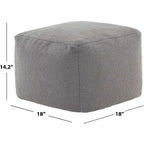 Pouf bouclé Samuels - SFV5041 - Safavieh Couture