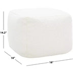 Pouf bouclé Samuels - SFV5041 - Safavieh Couture