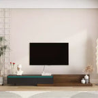 GDFStudio Ramsey Extendable LED TV Stand Entertainment Center with Storage