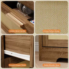 10 Drawers Dresser, Wooden Storage Organizer with Anti-tipping Device, for Living Room, Hallway, Entryway