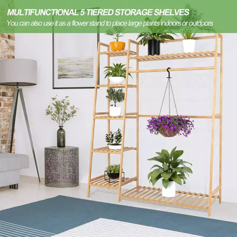 Portant à vêtements, cintre autoportant, étagères de rangement multiniveaux, porte-vêtements pour couloir, salon, chambre à coucher