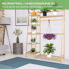 Portant à vêtements, cintre autoportant, étagères de rangement multiniveaux, porte-vêtements pour couloir, salon, chambre à coucher