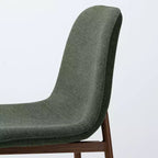 Lot de 3 tabourets de bar hauteur comptoir, tabourets d'îlot de cuisine rembourrés de 65 cm avec pieds en métal, chaises de bar à dossier incurvé pour salle à manger-Panipeachy