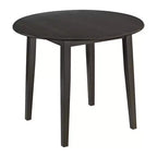 ROME + OAK Hinged Drop Leaf Dining Table Round Tabletop