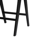 Christopher Knight Home Kelly Modern Minimalist Rubberwood Bar Stools with Cane Design (Set of 2)