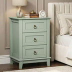 Heynemo Modern Painted 3-Drawer Nightstand