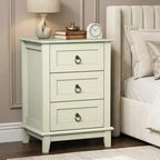 Heynemo Modern Painted 3-Drawer Nightstand