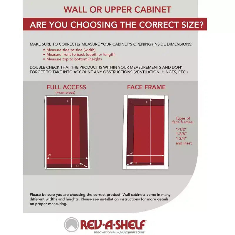 Rev-A-Shelf Étagère de rangement escamotable robuste 24 po pour armoires hautes de cuisine/salle de bain, rangement à deux niveaux à montage mural, chrome, 5PD-24CRN