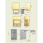 Rev-A-Shelf Étagère de rangement escamotable robuste 24 po pour armoires hautes de cuisine/salle de bain, rangement à deux niveaux à montage mural, chrome, 5PD-24CRN