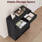 Meuble de rangement à chaussures de 80 cm, 2 portes, 2 tiroirs, organisateur autoportant pour entrée, pour couloir, salon