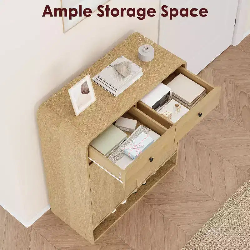 Meuble de rangement à chaussures de 80 cm, 2 portes, 2 tiroirs, organisateur autoportant pour entrée, pour couloir, salon