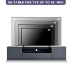 Meuble TV moderne ATJafurn pour téléviseurs de 65/70/75/85 pouces, meuble TV en bois avec rangement et tiroirs pour salon