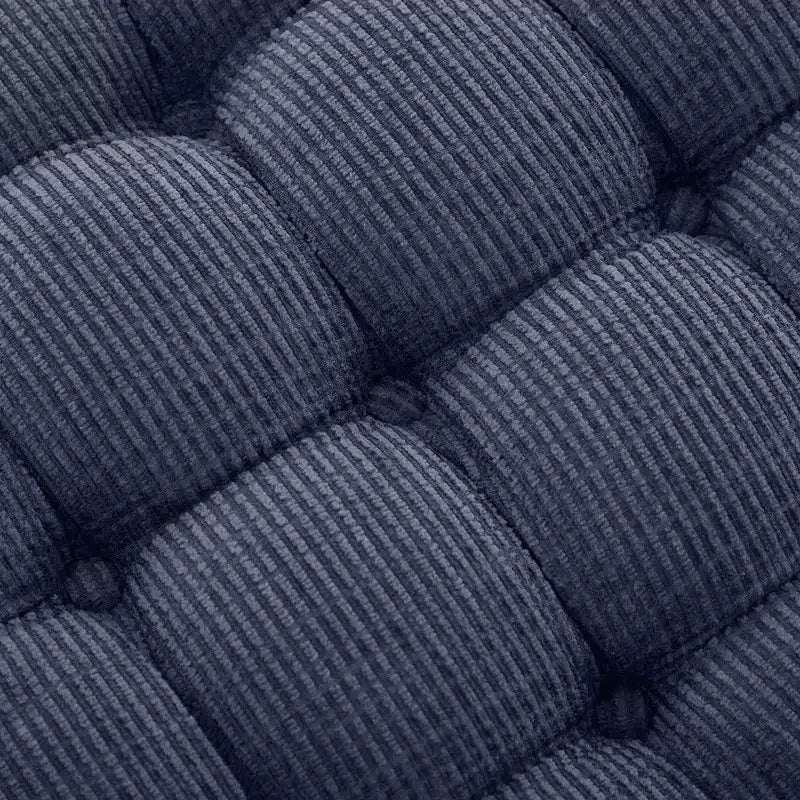 Banc de rangement capitonné Whisen 29,5'' avec détails à pompons, revêtement en tissu doux pour chambre et entrée